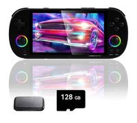 NULA TRIMUI SMART PRO Retro Handheld Game Console Built-in 128G SD Card Pre-Installed 12700+ Games, 5-inch Linux System A133P Processor Support WiFi - With Carrying Case