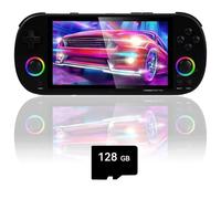 NULA TRIMUI SMART PRO Retro Handheld Game Console Built-in 128G SD Card Pre-Installed 12700+ Games, 5-inch Linux System A133P Processor Support WiFi Battle