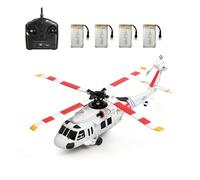 NULA WL K270 UH-60L 170-Class BlackkHawk Military RC Helicopter with Optical Flow Positioning, Altitude Hold, Brushless 2.4G 4CH Flybarless Gyro (Adjustable Throttle)- RTR/4 Battery