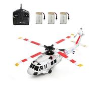 NULA WL K270 UH-60L 170-Class BlackkHawk Military RC Helicopter with Optical Flow Positioning, Altitude Hold, Brushless 2.4G 4CH Flybarless Gyro (Adjustable Throttle)- RTR/3 Battery