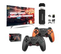 NULA X2 Ultra Retro Game Stick 4K, HDMI Video Stick Game Toy with 40000+ Games(128G), with 2.4G Wireless Controllers,Nostalgia Arcade Handheld Emulators for TV Game Lovers