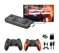 NULA X9 Ultra Retro Game Stick, Built-in 37800+ Games(64G), 4K HDMI HD Nostalgia Stick Arcade with 2.4G Wireless Controllers, Video Game Console Handheld for Home TV