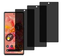 nulala 3 Pack Privacy Screen Protector for Google Pixel 9a, Full Coverage 9H Hardness Anti-Spy Tempered Glass Film for Google Pixel 9a - Anti Scratch, Anti Fingerprint, High Sensitivity