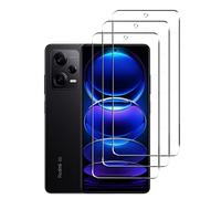 nulala Screen Protector for Xiaomi POCO X4 Pro 5G, 3 Pack Full Coverage Black Border Tempered Glass Film Screen Protector for Xiaomi POCO X4 Pro 5G [Anti-Scratch] [Anti-Shatter]