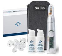 NuLids 180 Starter Kit - Dry Eye Therapy Treatment & Relief - Convenient & Easy Use Handheld Device for Blepharitis, MGD Symptoms, Irritated Eyes - Includes 180 Day Supply Soft Tips & Storage Case