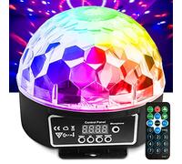 NuLights LED Disco Ball - DMX & Sound Controlled RGB DJ Party Light