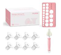 Nuliie 8PCS Flange Inserts 14/16/18/20mm for 24mm Shield of Most Pumps | BPA Free Inserts, Compatible with Momcozy/Spectra/Nuliie Pumps, Pumping Essential Kit for Moms