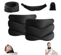 NULIYA Neck Support for Snoring, Necksupport - Never Snore Again, Neck Support Brace for Sleeping, Soft Adjustable Necks Brace Cervical Collar for Pain Relief (2)