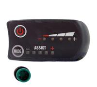 NULKOMMA Electric Bicycle LED Dispplay Meter 790 eBike Computer Waterproof Plug 36V Ebike Control Panel (5-pin male)