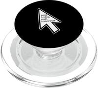 Null Today Null Tomorrow Funny Programming Design PopSockets PopGrip for MagSafe