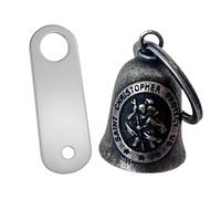 NullBell Guardian Angel Motorcycle Bell - Mini Safety Charm Riding Riding Guardian Biker Bell (S)