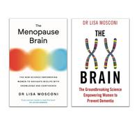 Nullifire Dr. Lisa Mosconi 2 Books Collection Set (The Xx Brain & The Menopause Brain)