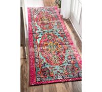 nuLOOM Corbett Vintage Bohemian Runner Rug, 2' 6" x 10', Multi