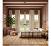 nuLOOM Jute Braided Area Rug, Natural (10' x 14' Feet)