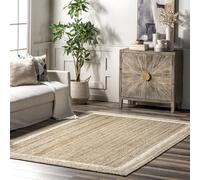 nuLOOM Rugs, Jute, Off- White, 300 x 345 cm