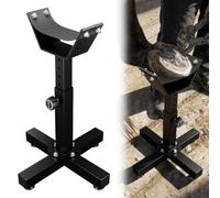 NULTRUMA Adjustable Farrier Stand for Horses | Hoof Trimming, Shoeing & Veterinary Care | Heavy-Duty Metal Construction, Height-Adjustable, Interchangeable Cradle & Post Support
