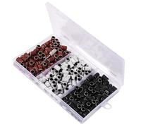 NULYLU 1 Box Nail Drill Bits Nail Accessories Assorted Color Resin Emery Cloth Convenient to Use Remove Dead Skin Manicure Pedicure Tool Random Color