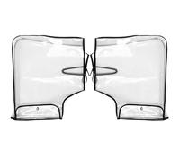 NULYLU 1 Pair Waterproof Motorcycle Handlebar Mittens Windproof Warm Hand Covers with Large Opening for Electric Bikes and Scooters Winter Cycling Hand Warmer Gloves