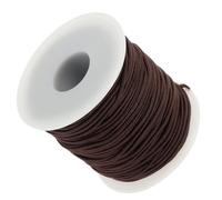 NULYLU 1 Roll Elastic Bracelet String Cord for Jewelry Making, Skin Friendly Rubber Band and Cotton Beading Thread, Multipurpose Stretchy Cord Suitable for Handmade Crafts and DIY