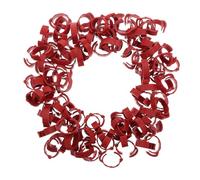 NULYLU 100pcs Blank Poultry Leg Rings for Quail Supplies Pigeon Ring Identification Bands Farm Supplies Reusable Poultry Foot for Bird Leg Bands