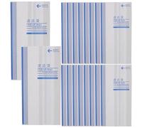 NULYLU 100pcs Disposable Vomit Bags Leak Resistant for Motion Sickness Travel Airplane Car Cruise Hospital Camping Emergency Paper Waste Bags