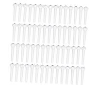 NULYLU 100pcs Fixed String Guitar Bridge Pins Ballad Acoustic Guitar Pegs String Pegs Accessories