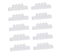 NULYLU 100pcs Hairpin Strips for Hair Clips Silicone Accessories to Secure Hairpins Non- Hair Clip Supplies