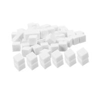 NULYLU 100pcs Nail Sponges for Nail Art French Tip Small 1cm Mini Square Gradient Manicure Makeup Sponge Puff for Women Diy Blending