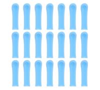 NULYLU 100pcs Reusable Silicone Ear Wax Removal Sleeves Fit Replacement Covers for Ear Wax Removal Tools Travel-Friendly Cleaning Tips for Personal Family Use