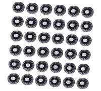 NULYLU 100pcs Thin Non-woven Mic Covers Microphone Protectors for Ktv Microphone Supplies