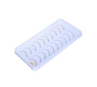 NULYLU 10pairs Soft White Fake Eyelashes for Parties and Stage Use Lightweight Comfortable Weddings Photography and Daily Makeup Applications