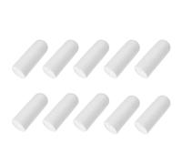 NULYLU 10pcs 50ml Compact Sub Bottles with Sponge and Plastic Abs Material Multipurpose and Convenient to Carry for Travel Liquid Bottles and Home Perfume Use Random Color