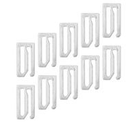 NULYLU 10pcs Barber Cape Buckles Hair Cutting for Salon Use Secure Fixing Hooks for Hairdressing Gowns