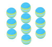 NULYLU 10pcs Color Golf Balls for Indoor Practice Eva Material Pet Friendly Design Durable Sponge Balls for Cats and Golf Training for Home Use