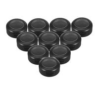 NULYLU 10Pcs DIY Eyeshadow Compact Case Refillable Makeup Storage for Travel Portable Empty Plates for Blush Shadow Safe Organizer for Makeup Enthusiasts