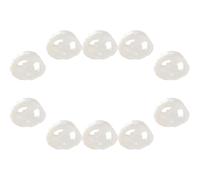 NULYLU 10pcs Loofah Dish Washing Sponges Scrub Sponges Comfortable to Use Doesn't Absorb Smell Beige Natural Material for Cleaning Dishes Kitchen Household