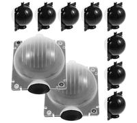 NULYLU 10pcs Plastic Growing Box Root Grafting Ball for Gardening Grafting, Clone Plants and Help Cuttings Get Stronger Roots with Assorted Colour Ball Shape