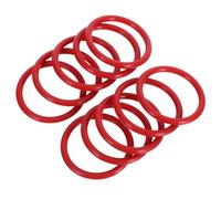 NULYLU 10pcs Red Silicone O Ring Seal Gasket Replacement for EABI EAM ECA, HD5720 HD5730, Caffee CS5000 CS5200 Espresso Machine Accessories