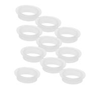 NULYLU 10pcs Rubber Reversing Sensor Sealing Rings for Rear and Front Bumper Parking Radar Probe, Easy Installation with Aging Resistance and Moisture Shielding, Suitable for Backup