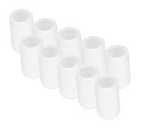 NULYLU 10pcs Silicone Drumstick Caps Protective Drum Mute Tips Soft Practice Accessories for Drumsticks Lightweight Wear Resistant for Home and Travel Use