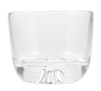 NULYLU 110ml Japanese Sake Glass Cup with Gold Leaf Design, Traditional Glassware Suitable for Warm Sake, Washable Drinking Cup for Home and Entertaining