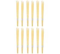 NULYLU 12pcs Compact Aromatherapy Earwax Removal Rods Made of Zinc Alloy and Rod Material to Reduce Tinnitus and Stubborn Earwax for Convenient Household Use