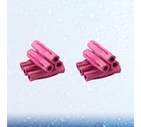 NULYLU 12Pcs No Heat Sponge Curling Hair Rollers Lightweight Hair Styling Tools for Women DIY Flexible Hairdressing Accessories for Easy Curl Creation