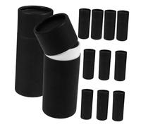NULYLU 12pcs Paper Tube Boxes for Essential Oil Bottles Durable Storage Jars Elegant present Packaging for Aromatherapy Oils Trinkets Minimalist Design