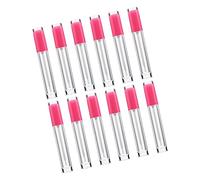 NULYLU 12Pcs Refillable Lip Gloss Tubes with Rubber Stopper Transparent Cosmetic Packing Containers for DIY Lipstick Portable Travel Use Design
