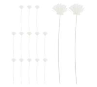 NULYLU 15pcs Beige Artificial Flower Diffuser Reeds Made of Wood and Pe with Elegant Design for Enhanced Ambiance and Fresh Appearance in Living Room Or Bedroom