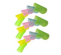 NULYLU 15pcs Flute Film Protective Covers Made of Abs Material Light-colored Fresh Style with Decoration and Protective Effect for Flute and Bamboo Accessories Color Color