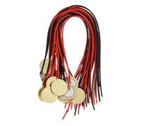 NULYLU 15pcs Piezo Electric Discs for Acoustic Guitar Pickup Contact Microphone Sound Trigger Sensor Piezo Disc Elements for Guitar Accessories