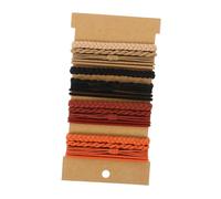 NULYLU 16pcs Elastic Hair Ties for Women Vintage Hair Accessories Stretchy Ponytail Holders Minimalist Design for Everyday Use and Special Occasions