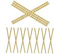 NULYLU 19pcs Guitar Scale Lines Brass Fret Wires Replace Classical Electric Guitar Frets Wire Luthier Supplies for Fretboard Accessories